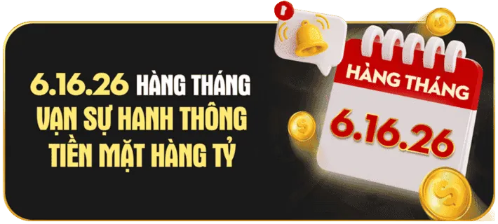 Thưởng nạp hàng ngày bắn cá